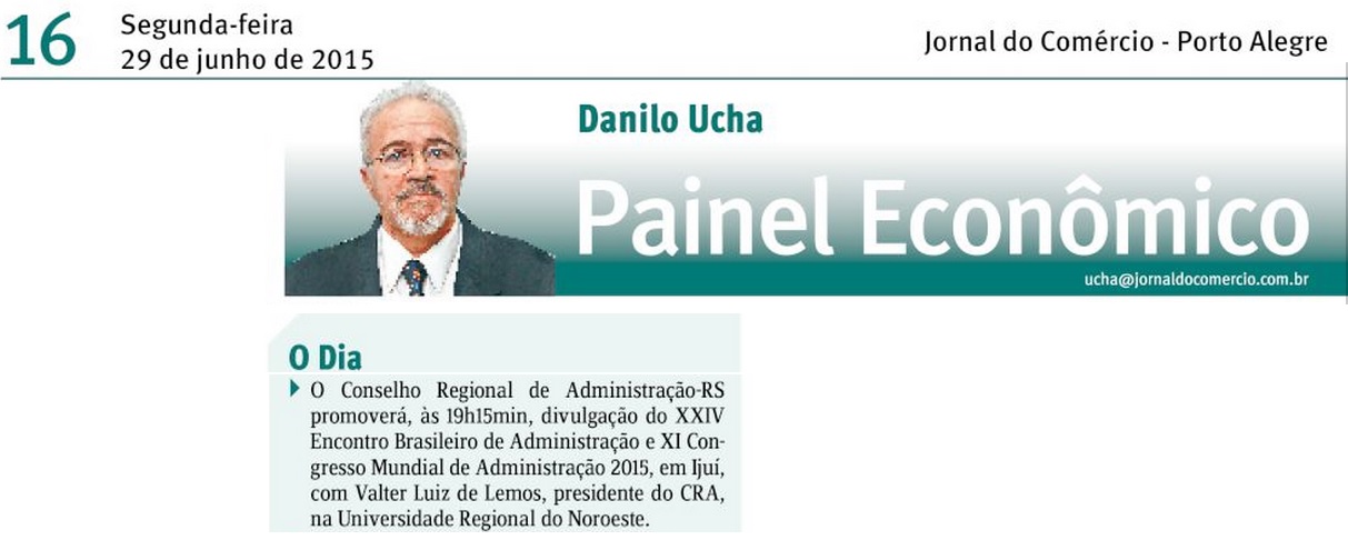 CRA-RS realiza lançamento do XXIV ENBRA 2015 em Ijuí